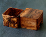 605-SPF-SPB12 Yakusugi (Yakushima cedar) Shogi piece box Tora-moku KMBS-YSTMTK-604-002