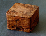 605-SPF-SPB13 Yakusugi (Yakushima cedar) Shogi piece box Tora-moku *Off-spec KMBS-YSTMTK-604-003