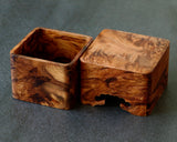 605-SPF-SPB13 Yakusugi (Yakushima cedar) Shogi piece box Tora-moku *Off-spec KMBS-YSTMTK-604-003