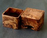 605-SPF-SPB13 Yakusugi (Yakushima cedar) Shogi piece box Tora-moku *Off-spec KMBS-YSTMTK-604-003
