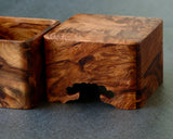 605-SPF-SPB13 Yakusugi (Yakushima cedar) Shogi piece box Tora-moku *Off-spec KMBS-YSTMTK-604-003