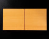 日向榧製 駒台 卓上2寸盤用 飾り彫 1対 KMD-HKTH-211-08