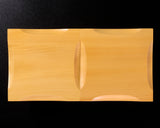 日向榧製 駒台 卓上2寸盤用 飾り彫 1対 KMD-HKTH-211-10