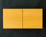 Shogi Pieces stand for 1.7～2.0-Sun (54mm-thick) Table Shogi Board , Hyuga Kaya made Decorative carving KMD-HKTK-604-03