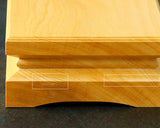 Shogi Pieces stand for 1.7～2.0-Sun (54mm-thick) Table Shogi Board , Hyuga Kaya made Decorative carving KMD-HKTK-604-03