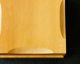 Shogi Pieces stand for 1.7～2.0-Sun (54mm-thick) Table Shogi Board , Hyuga Kaya made Decorative carving KMD-HKTK-604-03