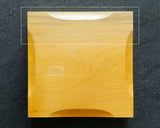 610-SPF-KD04 日向榧製 駒台 卓上1.7～2.0寸盤用 飾り彫 1対 KMD-HKTK-610-04