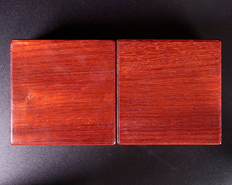 Shogi Pieces stand for 2.7～3.0-Sun (80mm～90mm-thick) Table Shogi Board , Karin [Chinese quince] made KMD-YS-307-01