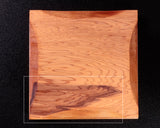 屋久杉製 駒台 卓上2.0寸盤用 飾り彫 1対 KMD-YS-307-01