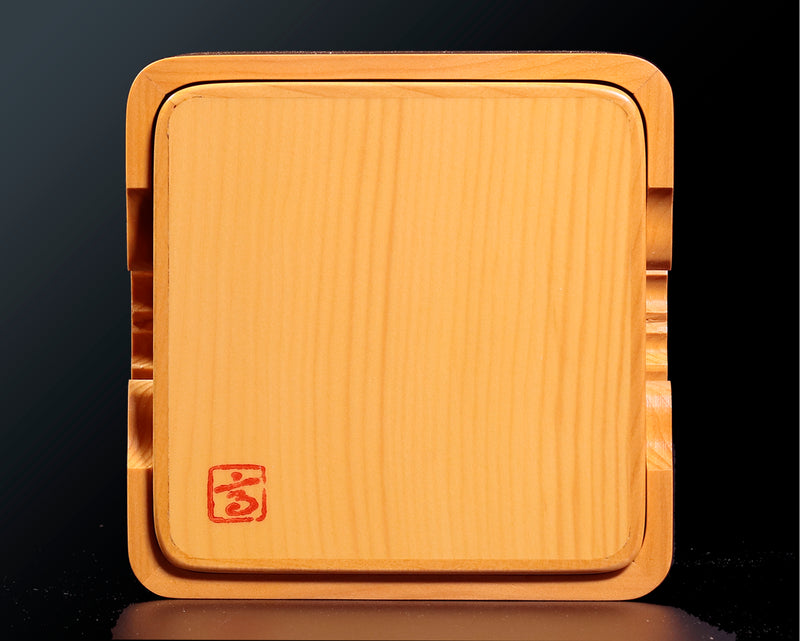 Hyuga kaya wood made Shogi pieces Box KMBS-HKTK-311-003