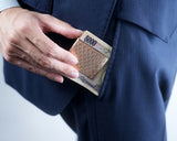 610-JKT-KZR-04 錺金具 錺之-KAZARINO- 「Money Clip Slim 唐草」 JAC-KZR-608-04