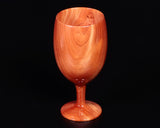 Traditional craftsman Mr.takashi NISHIKAWA made Kaizuka-Ibuki wood [Juniperus chinensis] Wine glass NSWGS-KI-307-02