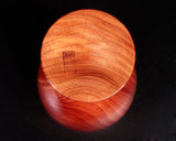 ろくろ木工 伝統工芸士 西川嵩 製作 貝塚息吹材製 ワイングラス NSWGS-KI-307-02