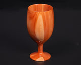 ろくろ木工 伝統工芸士 西川嵩 製作 貝塚息吹材製 ワイングラス NSWGS-KI-307-05