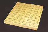 White camellia Shogi pieces + Spruce Table Shogi Board + Shogi Pieces stand  3-Piece Shogi Set 412-SS-02