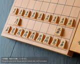 駒師 幸月（こうげつ）作 薩摩本黄楊 柾目 源兵衛清安書 手彫り将棋駒 SHK-KG602-03