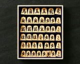 Shogi pieces craftsman "Sou-getsu 宗月" made Mikurajima-hon-tsuge (Mikura Island grown boxwood), Aka-masa (strong reddish color and straight wood grain), Ichiji-bori (Ichiji-bori script), Mori-age(embossed) Shogi pieces SHK-SG510-04