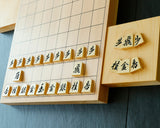 Shogi pieces craftsman "Sho-getsu 勝月" made Engraved Shogi pieces SHK-SG607-HKGI-01