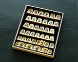 Shogi pieces craftsman "Sho-getsu 勝月" made Engraved Shogi pieces SHK-SG607-HKGI-01