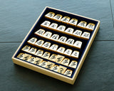 Shogi pieces craftsman "Sho-getsu 勝月" made Engraved Shogi pieces SHK-SG607-HKGI-01