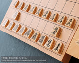 駒師 宗月（そうげつ）作 御蔵島本黄楊 柾目 奥野錦旗 盛揚げ将棋駒 SHK-SGT602-01