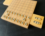 Shogi pieces craftsman "Yu-getsu 雄月" made Mikurajima-hon-tsuge Masa-me, Ryoko-syo (Ryoko-syo script), Hand Engraved Shogi pieces SHK-YG510-01