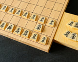 Shogi pieces craftsman "Yu-getsu 雄月" made Mikurajima-hon-tsuge Masa-me, Ryoko-syo (Ryoko-syo script), Hand Engraved Shogi pieces SHK-YG510-01