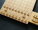 610-SPF-KM04 駒師 竹風作 御蔵島本黄楊 虎杢 鵞堂書（がどうしょ） 盛揚げ（上げ）将棋駒 SHK-YM607-CFGD-01F