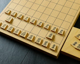 610-SPF-KM01 伏龍作 御蔵島本黄楊 菱湖書 彫埋将棋駒 SHK-YM607-FRRK-01F ＊訳有品
