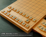 November 17th, "Shogi Day" Special Shogi pieces craftsman "Kizan 紀山" made Mikurajima-hon-tsuge (Mikura Island grown boxwood) Minase-sho (Minase script) Engraved Shogi pieces 411-KM-07