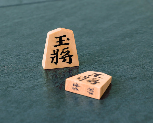 『2024 Christmas SALE』 412-CSP-01 Shogi pieces craftsman "Sho-getsu 勝月" made Engraved and Filled-in Shogi pieces SKM-FK-412-SG01