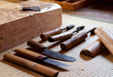 『Clearance Sale』 503-CS-29 Wild mountain cherry bark crafts shop "Yatsu-yanagi" made "Geta" (wooden clogs) for women