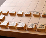 Shogi pieces craftsman "Fu-getsu (富月)" made mori-age (embossed) highest grade Shogi pieces SKM-311-FGMA-KNKTM-01F