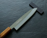 Yamawaki Cutlery Sakai Knife [Go-uma-no-suke Yoshihiro] HAP40 Wari-komi Gyuto Chef’s Knife 210mm with Oak Octagonal Burnt Lacquer Handle