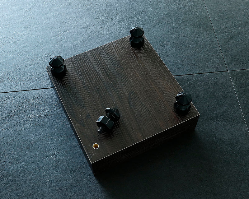 『2025 Christmas SALE Part2』512-MSS-01 Miniature Shogi Set with Black carved Shogi pieces