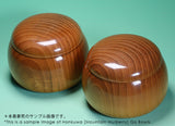 Manager's Recommended Luxury 3-Piece Go Set - ⑦ 【Shin-Kaya (Spruce wood) Go board with legs, clamshell Go Stones and Honkuwa [Mountain mulberry] Go Bowls】