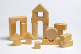 Handmade Kaya wood Craft "Kaya wood block set" (35 pieces box)