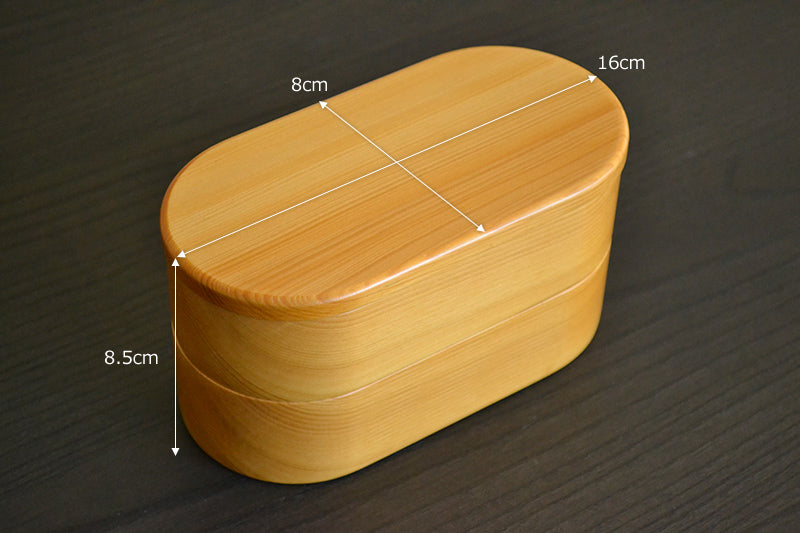 Handmade Kaya wood Craft "Hon Kaya 2-drawer Lunch Box"