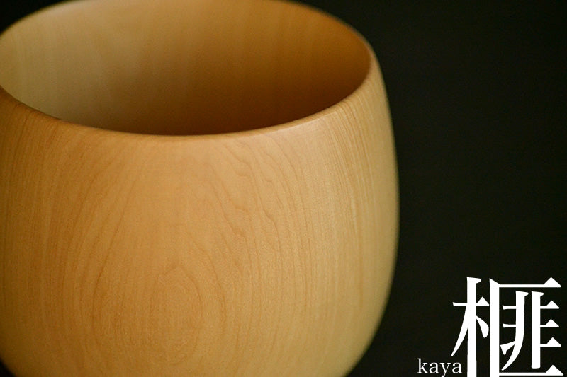 Handmade Kaya wood Craft "Hon Kaya Sake cup"