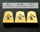 November 17th, "Shogi Day" Special "Shogi pieces 3 types sample set" 411-KSP-01