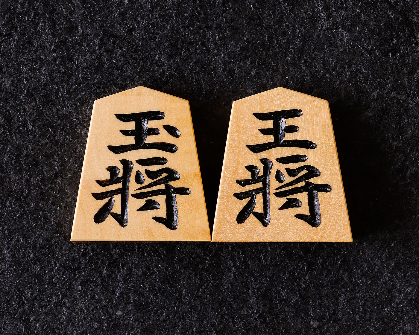 Shogi pieces craftsman 