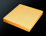 『January 5th "Igo Day" Celebration SALE』512-IGD-GS06 Go 3-Piece Set - Clamshell Go Stones Blue Label size41 + Keyaki / Zelkova Go Bowls + Shin Kaya [spruce] wood made Table Go Board Size20