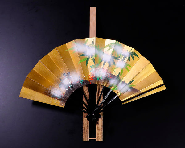 Kyoto "O-nishi Kyo-sen-do" Kyoto-style Glittering folding fan JAC-OKD-405-03