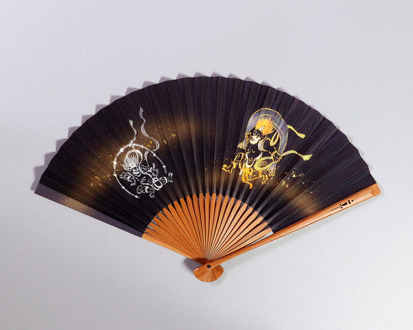 Kyoto "O-nishi Kyo-sen-do" Kyoto-style Glittering folding fan JAC-OKD-405-04