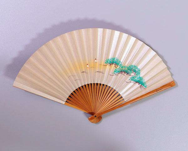 Kyoto "O-nishi Kyo-sen-do" Kyoto-style Glittering folding fan JAC-OKD-405-06