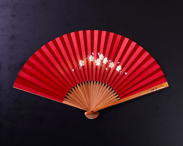Kyoto "O-nishi Kyo-sen-do" Kyoto-style Glittering folding fan JAC-OKD-405-08