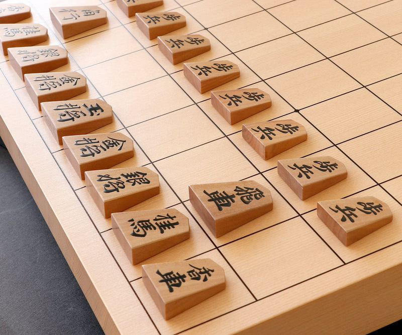 Shogi Pieces craftsman "熊澤良尊 (Ryoson kumazawa)" made Shogi pieces SKM-403-KR-BDMA-01F