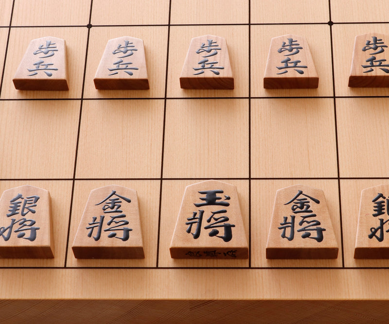 Shogi Pieces craftsman "熊澤良尊 (Ryoson kumazawa)" made Shogi pieces SKM-403-KR-BDMA-01F