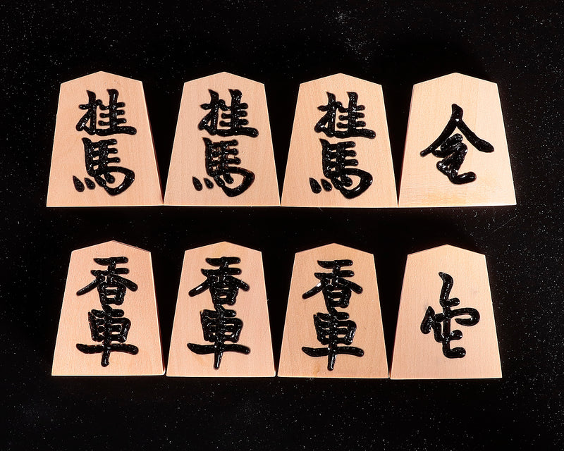 『2025 Christmas SALE Part2』512-CSGS-03 Reversible 15*15-ro Go & Shogi Board, Go stones and Shogi pieces set B