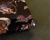 『January 5th "Igo Day" Celebration SALE Part2』512-GCC-07 Nishijin textile cover for table Go board 1.7～2.0-Sun Luxurious fabric cover Fūjin and Raijin (Wind God and Thunder God)